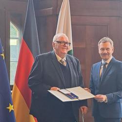 Bundesverdienstkreuz für unseren Obermeister